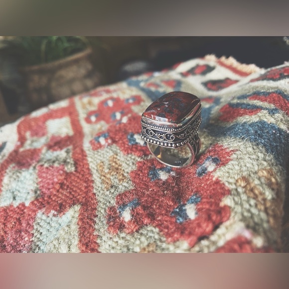 Ring Vintage Sterling Silver .925 - Picture 5 of 10